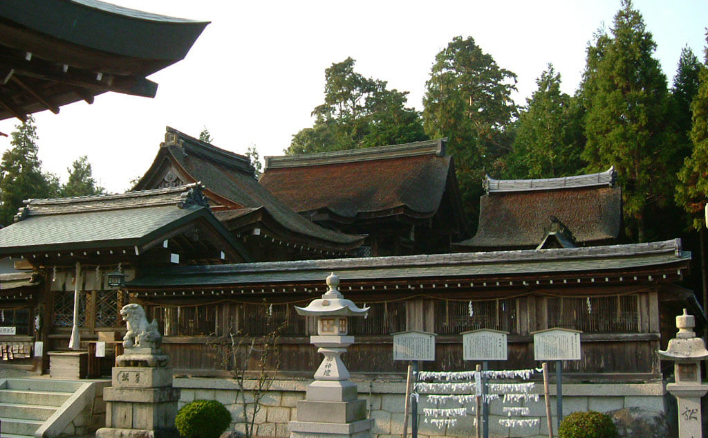 苗村神社 西本殿