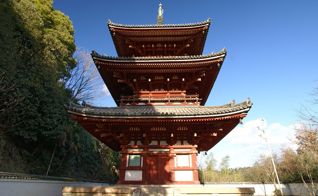西國寺 三重塔